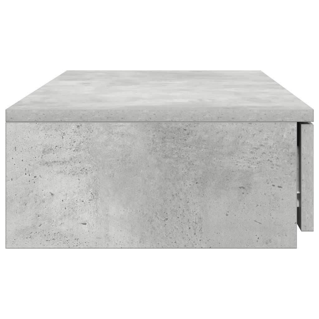 Bed Drawers Concrete grey 80 x 36.5 x 16.5 cm Engineered wood